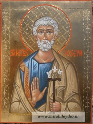 Icona di san Giuseppe